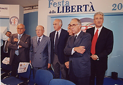 Dibattito sui diritti tv: Ciocchettti, Carraro, Petrucci, Giraudo e Confalonieri